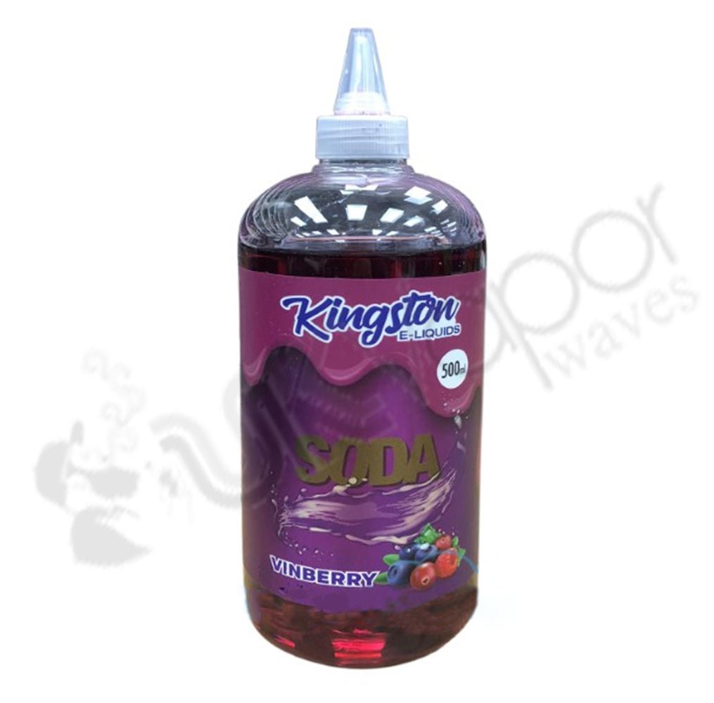 Vinberry Soda 500ml E-Liquid by Kingston | Fruity Refreshment - Vapourse