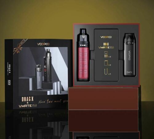 VooPoo 80W Drag X & VMATE Pod Kit - Limited Edition, TPD Compliant - Vapourse