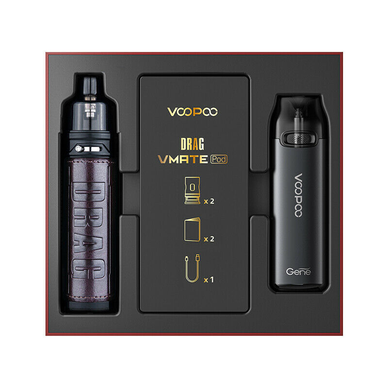 VooPoo 80W Drag X & VMATE Pod Kit - Limited Edition, TPD Compliant - Vapourse