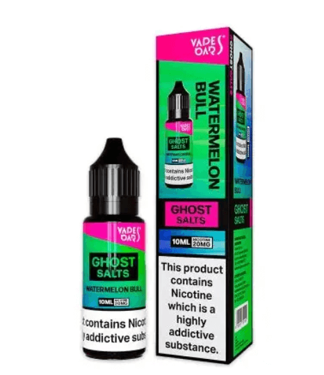 Watermelon Bull Ghost Nic Salts Vape Bars - 10ml - Vapourse