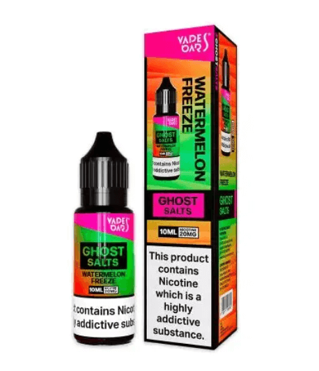 Watermelon Freeze Ghost Nic Salts Vape Bars - 10ml - Vapourse