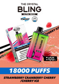 The Crystal Bling Ultra 18000 Disposable Vape - Dual Flavor Experience - Vapourse