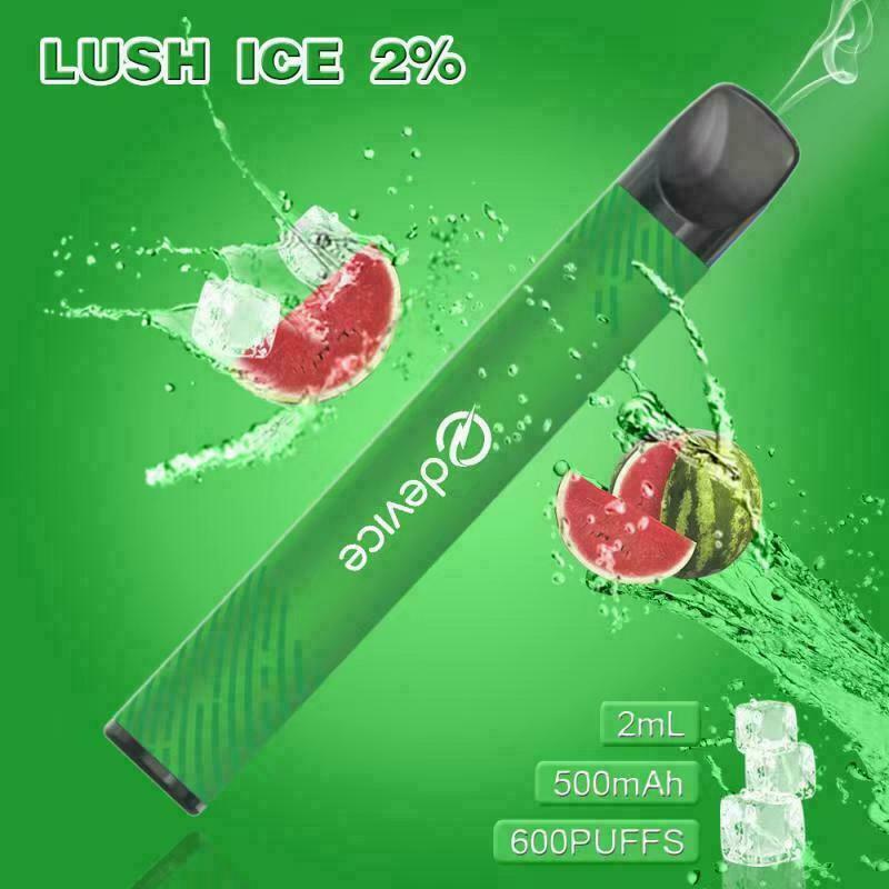 eDevice Vape Bar Disposable Vape Pen Pod E-Liquid Juice 500mAh Battery 600 puffs