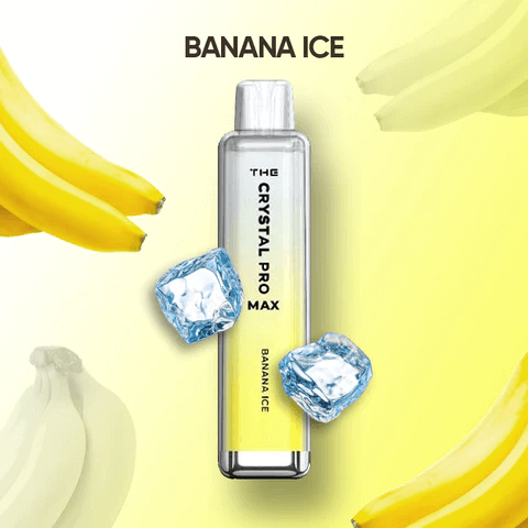Crystal Pro Max Banana Ice 4000 Disposable Box of 10 - £68.99