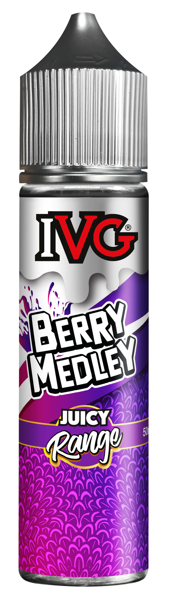 IVG Juicy Range featuring vibrant e-liquids inspired by tropical fruits and berries, available in 50ml short fill and 10ml nicotine salt formats for a flavorful vaping experience.