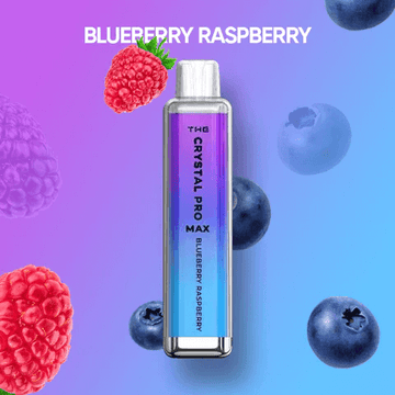 Crystal Pro Max Blueberry Raspberry 4000 Disposable Box of 10 - £78.99