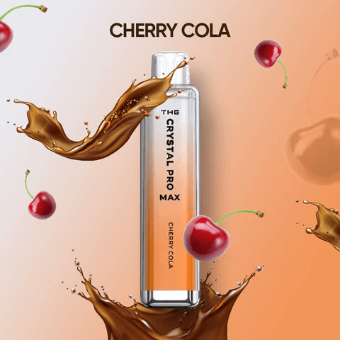 Crystal Pro Max Cherry Cola 4000 Disposable Box of 10 - £78.99