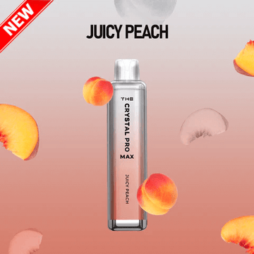 Crystal Pro Max Juicy Peach 4000 Disposable Box of 10 - £78.99