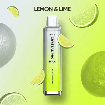 Crystal Pro Max Lemon & Lime 4000 Disposable Box of 10 - £78.99