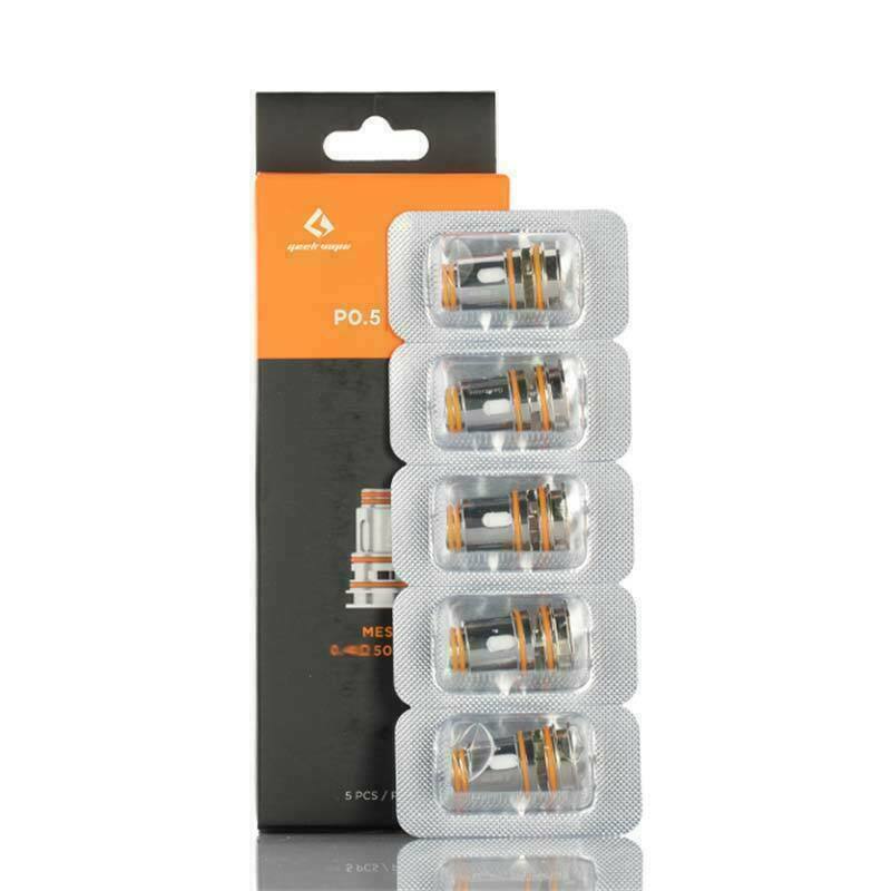 Geek Vape P Series Coils For Aegis Boost Pro Kit | 0.4 Ohms Mesh Coils Pack of 5
