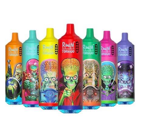 Randm Tornado Disposable Blue Razz Ice 9000 - £10.99