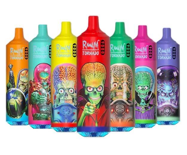 Randm Tornado Disposable Kiwi Passion Fruit Guava 9000 - £10.99