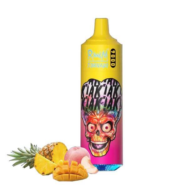 Randm Tornado Disposable Peach Mango Pineapple 9000 - £10.49