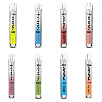 Sky Crystal Pro 600 Puffs Disposable Vape - Box of 10 - Vapourse