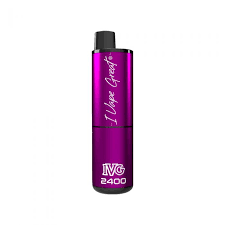 IVG 2400 Plum Blue Razz Disposable Vape - £9.99