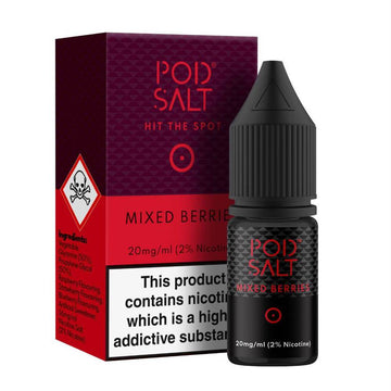 Pod Salt Mixed Berries Nic Salt 10ml Pack of 5