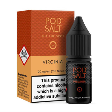 Pod Salt Virginia Nic Salt 10ml Pack of 5
