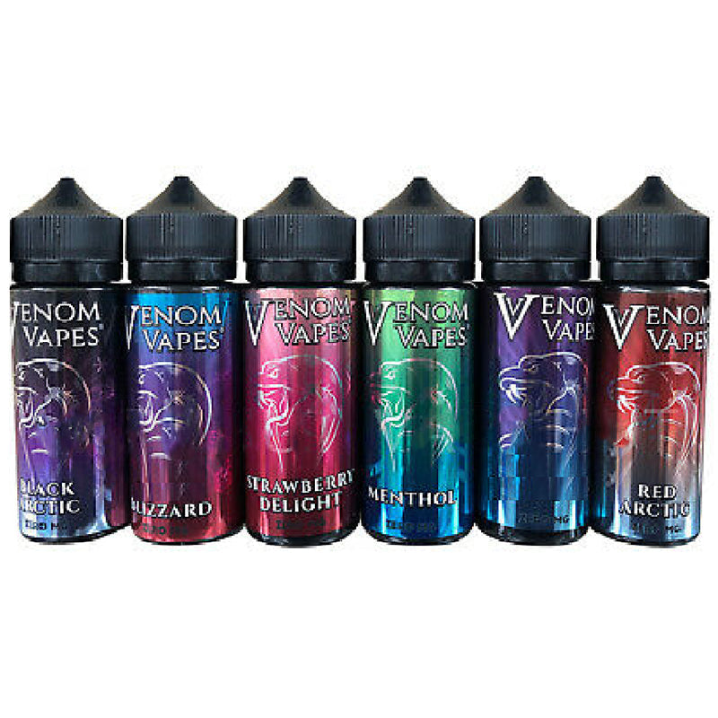 VENOM VAPES JUICE 70/30 SHORT FILL 0MH SUB OHM
