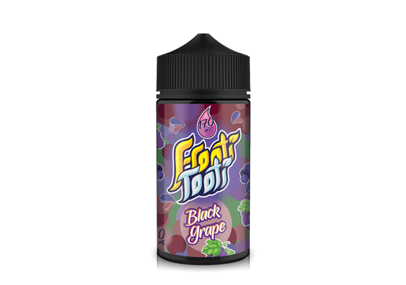 BLACK GRAPE 170ML E-LIQUID BY FROOTI TOOTI