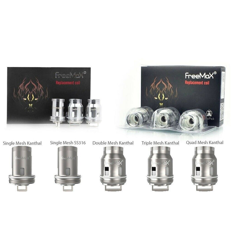 FREEMAX MESH PRO COILS (pk 3) Kanthal Single, Double, Triple, Quad, GENUINE
