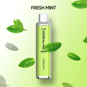 Crystal Pro Max Fresh Mint 4000 Disposable Box of 10 - £78.99
