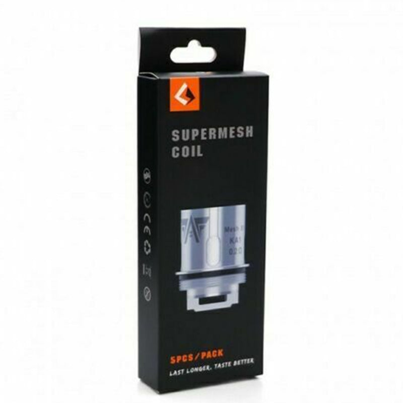 GEEKVAPE SUPER MESH COILS, X1, X2, 0.2Ω, 0.3Ω for Shield, Aero, Cerberus, Pk 5