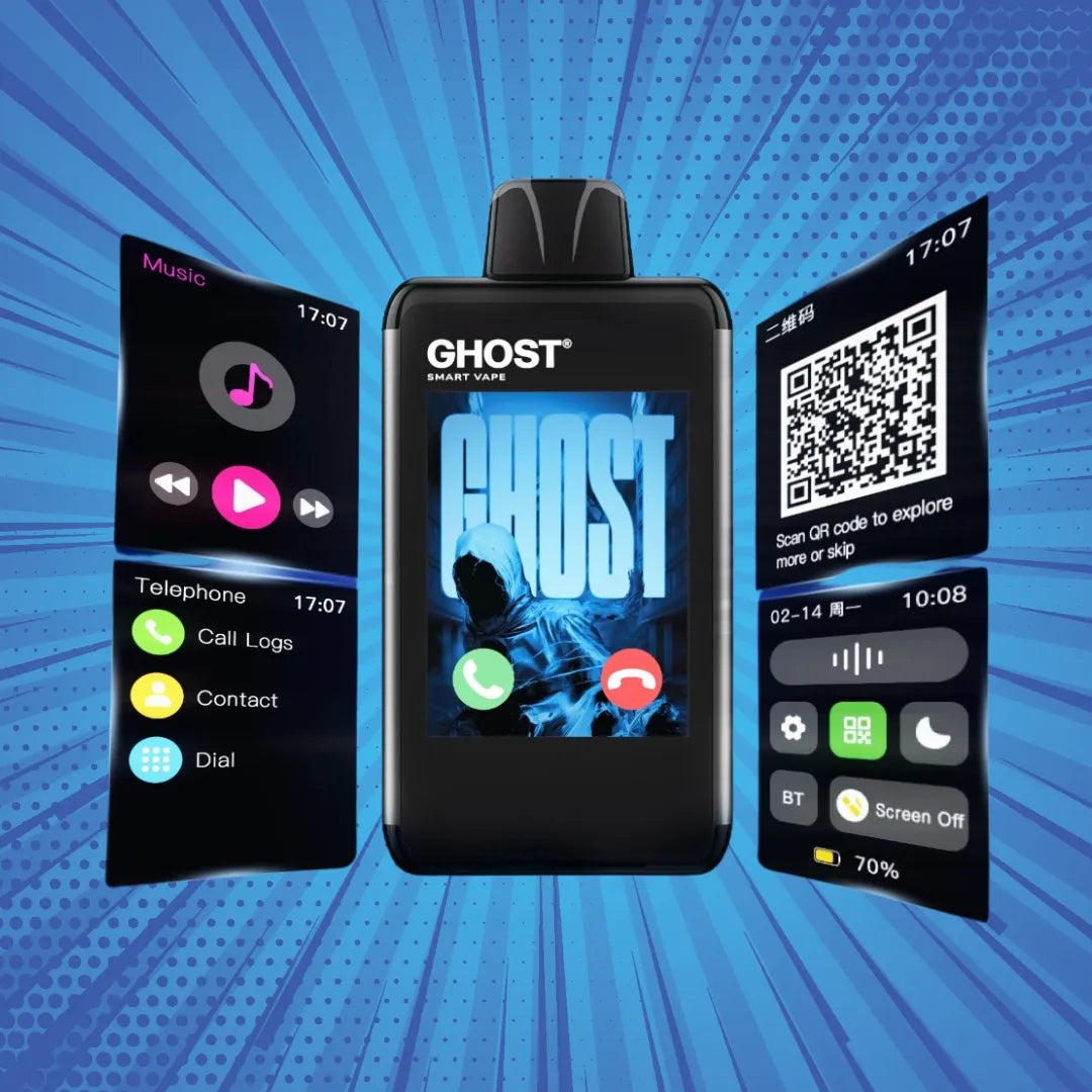 Ghost Smart Vape 40000 Puffs Disposable Vape - Vapourse