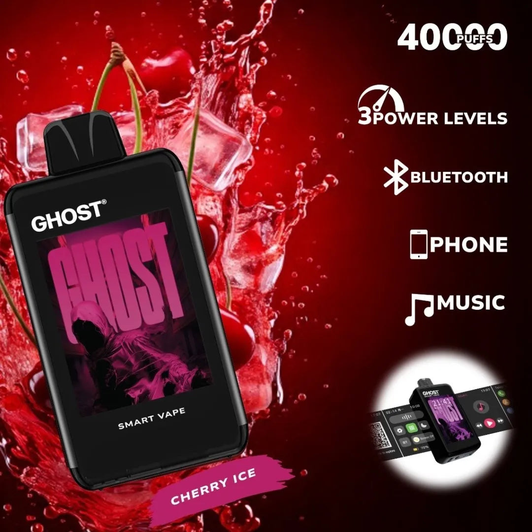 Ghost Smart Vape 40000 Puffs Disposable Vape - Vapourse