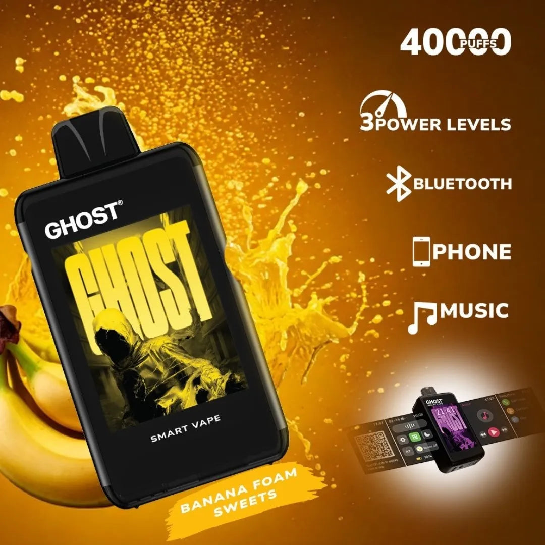 Ghost Smart Vape 40000 Puffs Disposable Vape - Vapourse