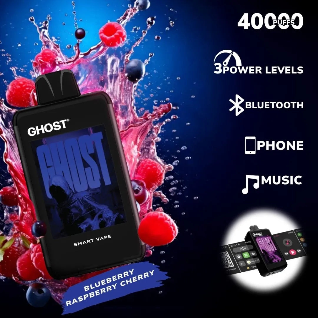 Ghost Smart Vape 40000 Puffs Disposable Vape - Vapourse