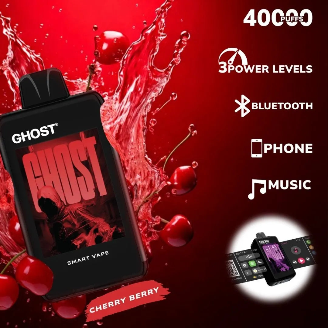 Ghost Smart Vape 40000 Puffs Disposable Vape - Vapourse