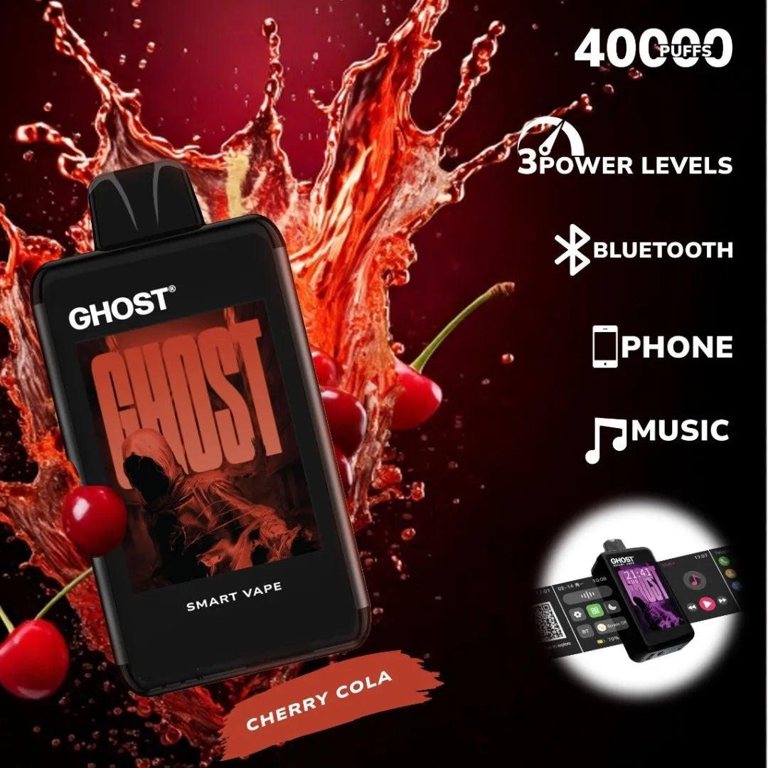 Ghost Smart Vape 40000 Puffs Disposable Vape - Vapourse