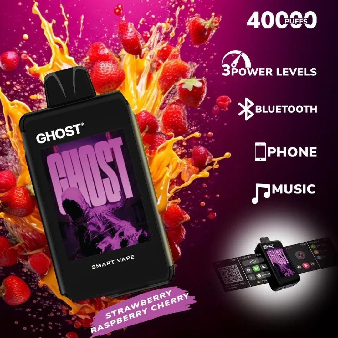 Ghost Smart Vape 40000 Puffs Disposable Vape - Vapourse