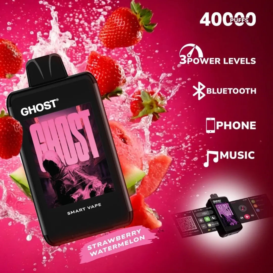 Ghost Smart Vape 40000 Puffs Disposable Vape - Vapourse