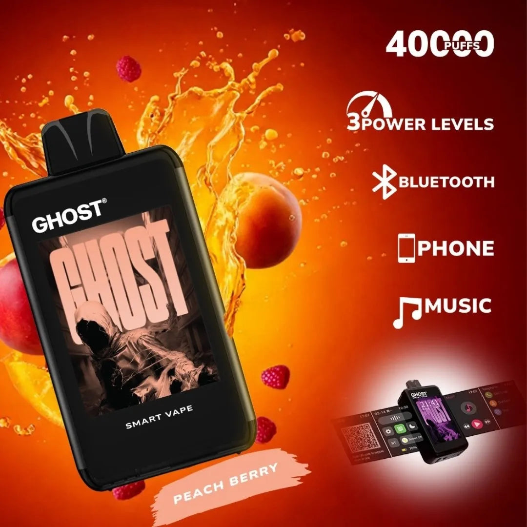 Ghost Smart Vape 40000 Puffs Disposable Vape - Vapourse