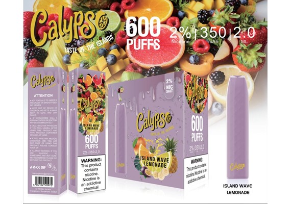 Calypso Disposable Pod Device - 600 Puffs - Vapourse