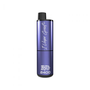 IVG 2400 Grape Ice Disposable Vape - £9.99