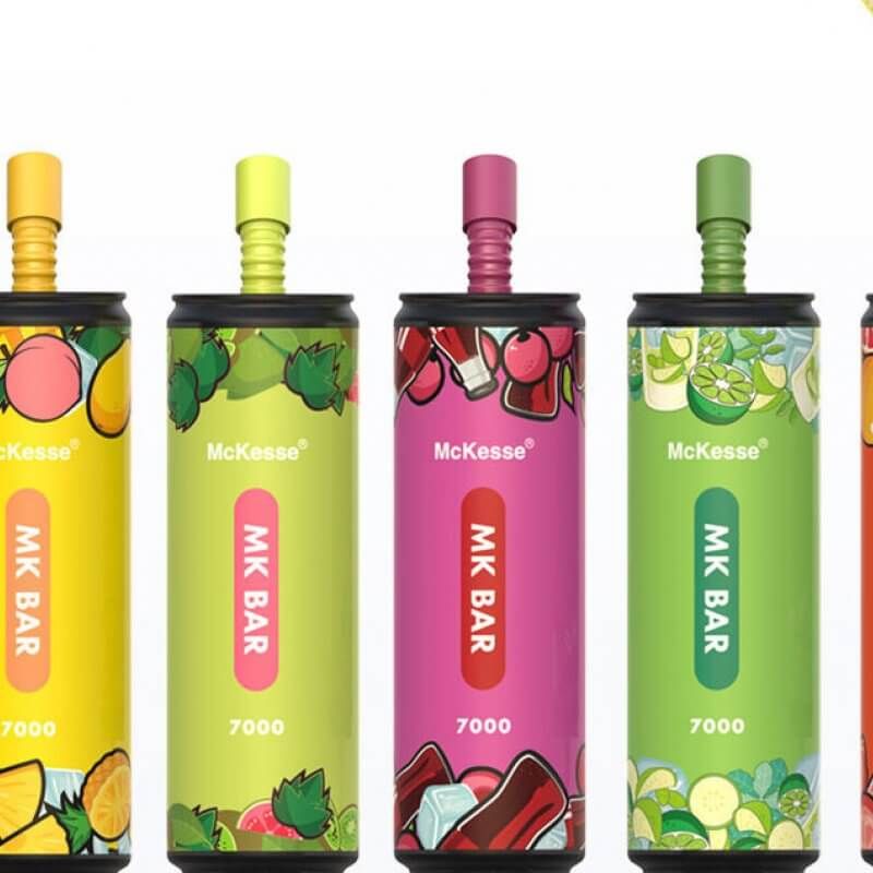 MK Bar 7000 Puffs Disposable Rechargeable Vape £10.99