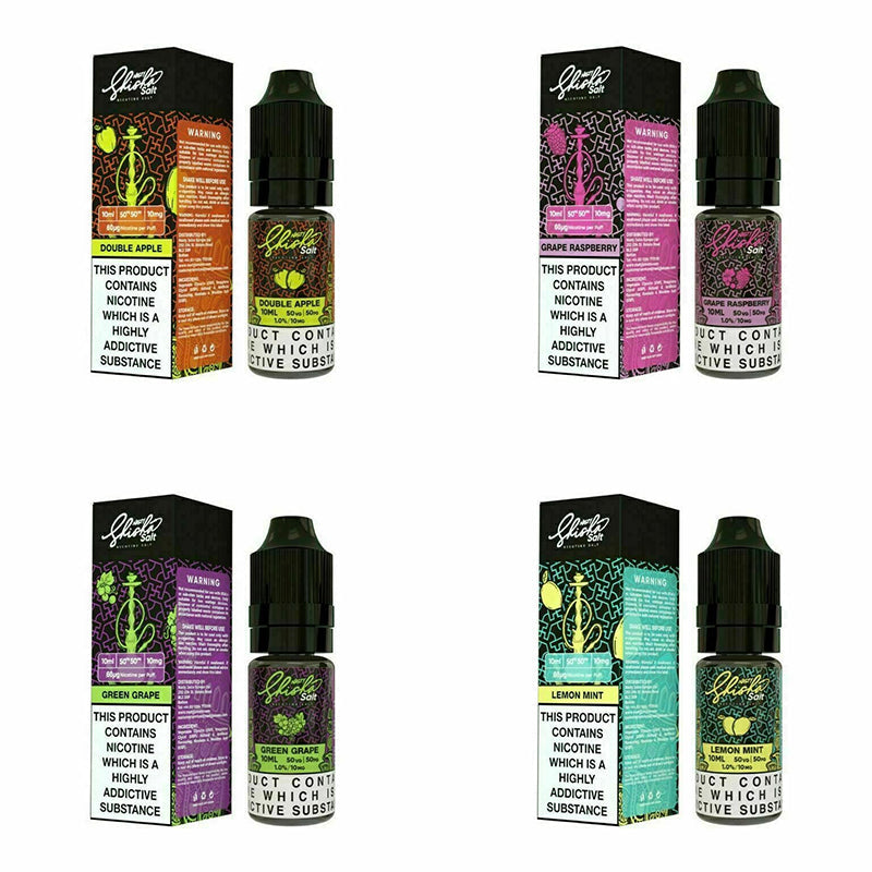 Nasty SHISHA Nic Salt | 10mg & 20mg | 10ml | 50/50 VG PG | E-Liquid Vape Juice