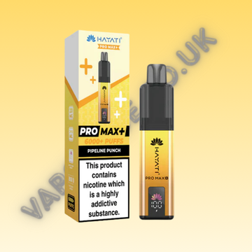 Hayati Pro Max Plus 6000 Puff Prefilled Pod Kit