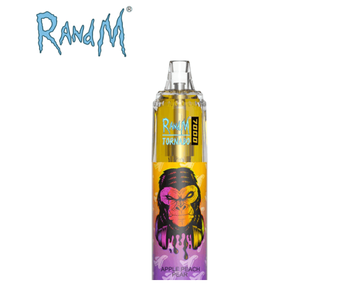 RandM Tornado 7000 Apple Peach Pear Disposable Vape - Box of 10 - Vapourse