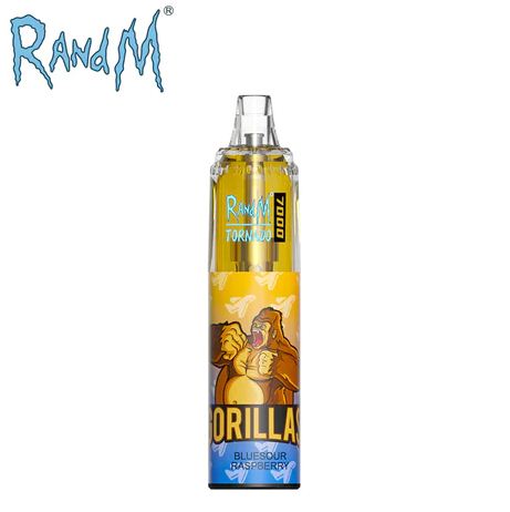 Randm Tornado Bluesour Raspberry 7000 Disposable - £9.98