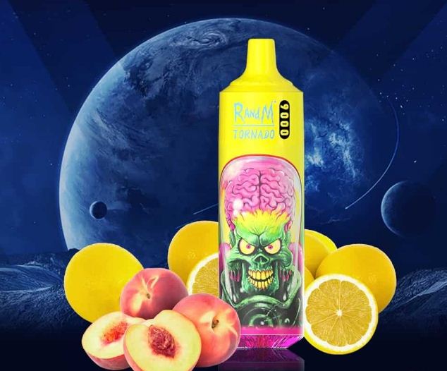 Randm Tornado Peach Berry 9000 Disposable - £10.99