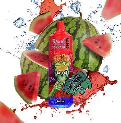 Randm Tornado Watermelon Brazz Ice 9000 Disposable - £10.99