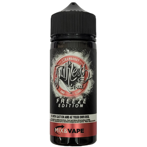 STRAWBRRRY SHORTFILL E-LIQUID BY RUTHLESS FREEZE 100ML