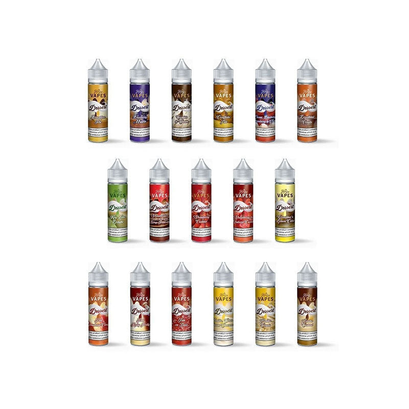 The King Of Vapes E Liquid Dessert Vape E Juice Premium 50ml 0mg Eliquid Shisha