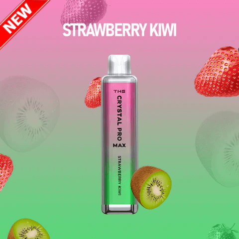 Crystal Pro Max Strawberry Kiwi 4000 Disposable Box of 10 - £78.99