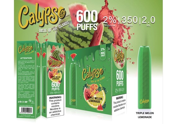 CALYPSO DISPOSABLE POD DEVICE 600 Puffs