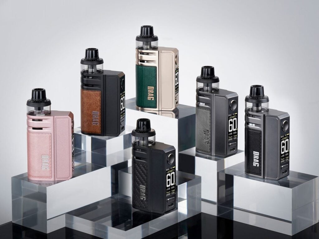 VOOPOO Drag E60 Vape Kit - 60W Pod Mod with 2550mAh Battery - Vapourse