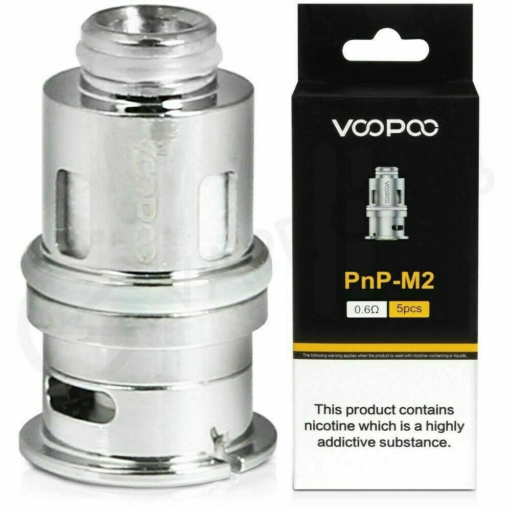 VOOPOO PnP Coils - VM1, VM3, VM4, VM5, VM6, M1, M2, R1, R2, TR1, TM1, TM2, DM2, DM1 - Pack of 5 Replacement Coils for TPP Tank - Vapourse